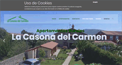 Desktop Screenshot of lacasonadelcarmen.com